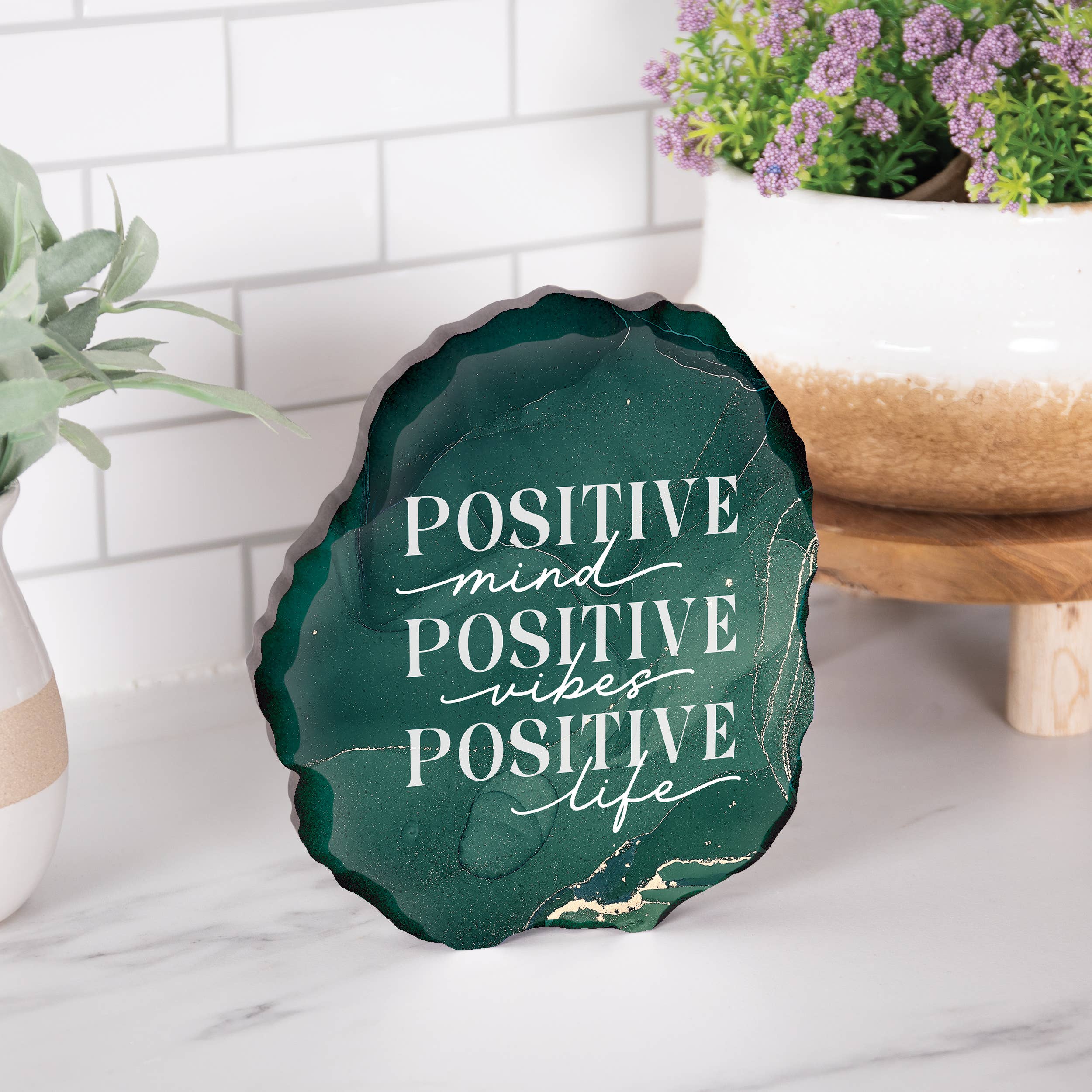 Positive Mind Positive Vibes Positive Life Rock Sign
